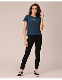 Bold & Classic Polyster T-shirt  - Multicolour, M