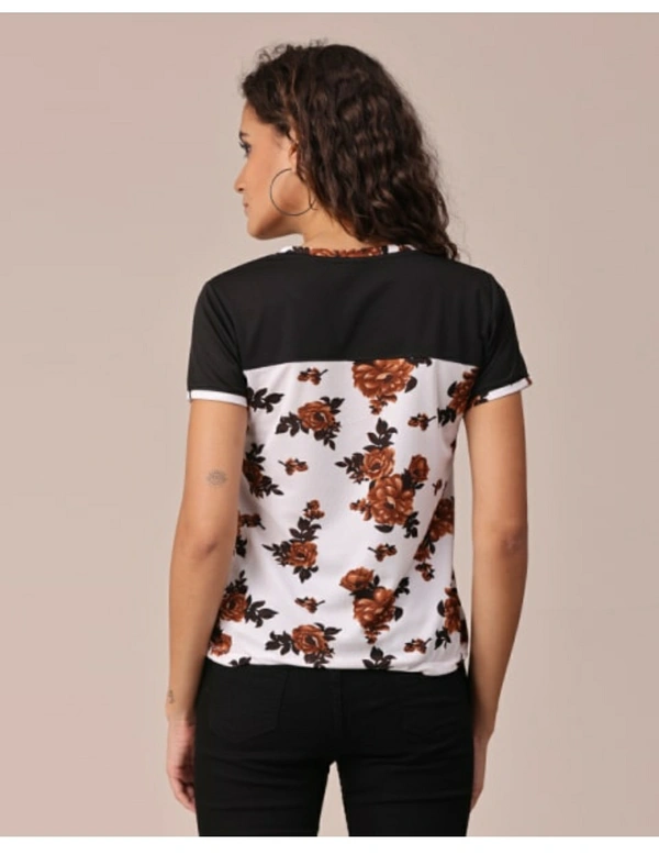 Bold & Classic Polyster T-shirt  - Multicolour, S
