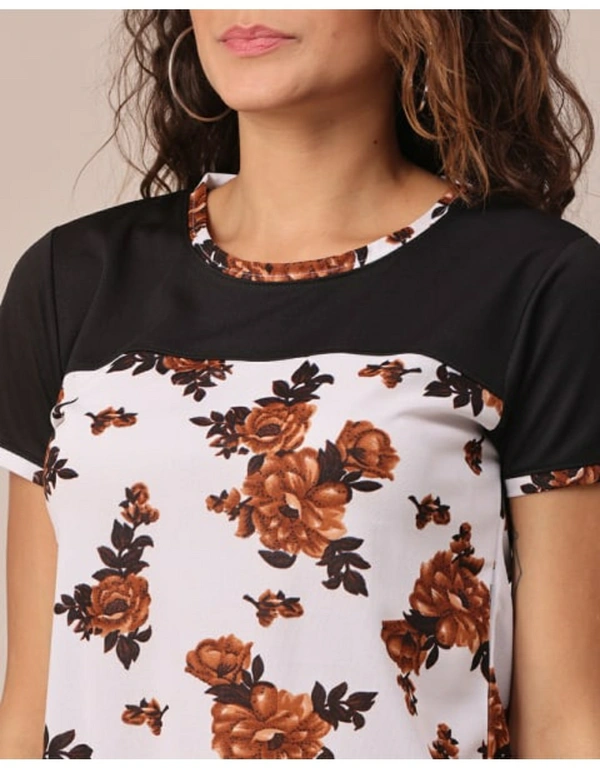Bold & Classic Polyster T-shirt  - Multicolour, S