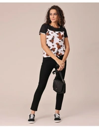 Bold & Classic Polyster T-shirt  - Multicolour, M