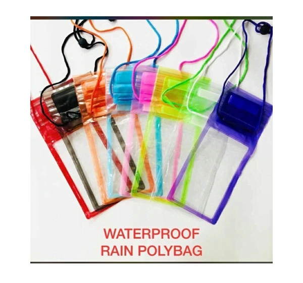 Waterproof Cover For Mobile - Multicolour, FS