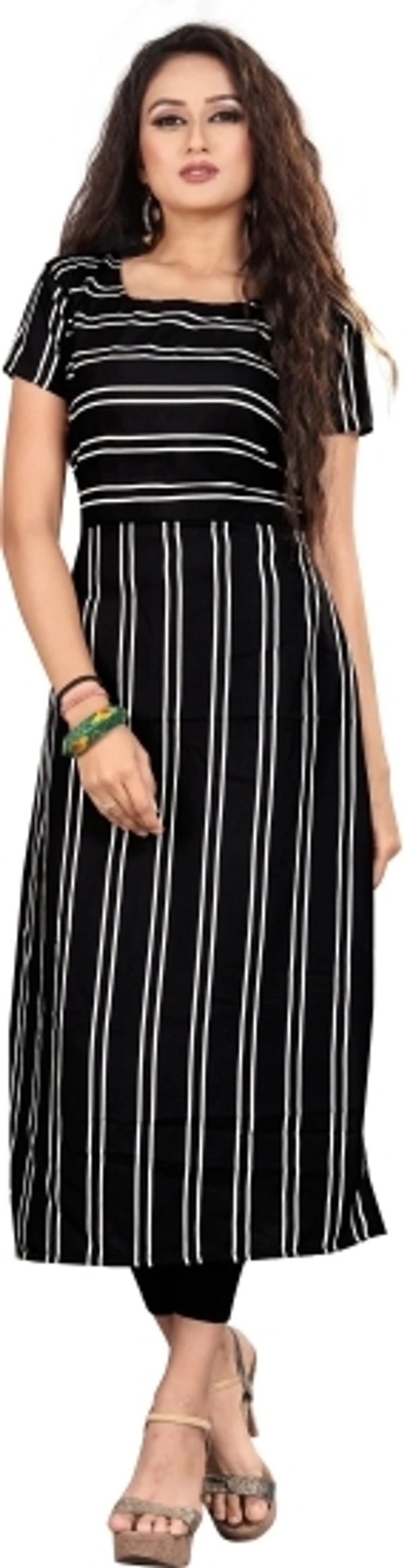 IND  Women Resham Embroidery Kurta - Black Blue Pink White, Free S M XL XXL