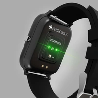 ZEB  ZEBRONICS ZEB-FIT8200CH Smartwatch  - Black, Free Size