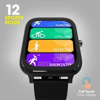 ZEB  ZEBRONICS ZEB-FIT8200CH Smartwatch  - Black, Free Size