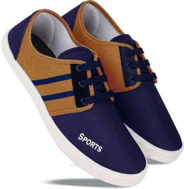 Men Latest Collection For Men Running Shoes  - Blue Brown