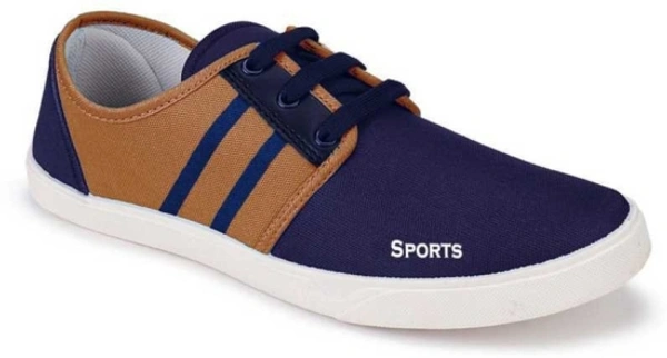 Men Latest Collection For Men Running Shoes  - Blue Brown