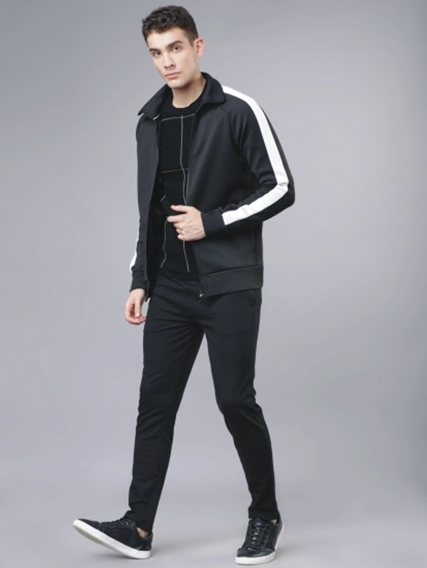 R Heaven Fashion Soild Men Black Track Pants  - Black, S M L XL XXL