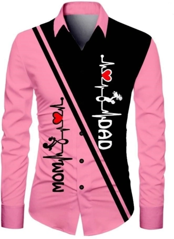 Avira enterprises Men Printed Casual Shirts  - Pink Blue Black White, S M L XL XXL