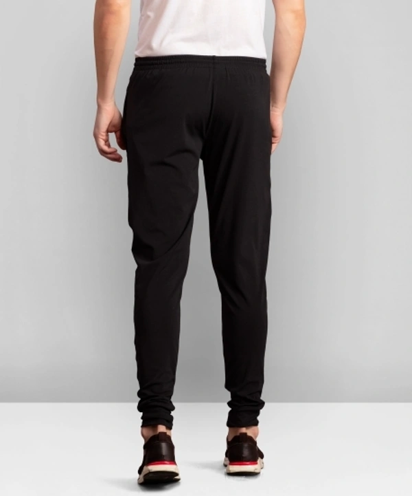Foxter Soild Men Black , White Track Pants  - S M L XL, Black White