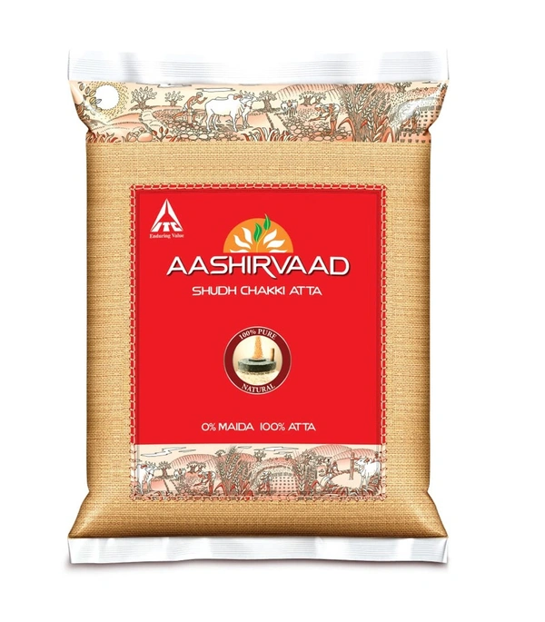 AASHIRVAAD MP ATTA ASHIRVAD CHAKKI ATTA - 5 KG