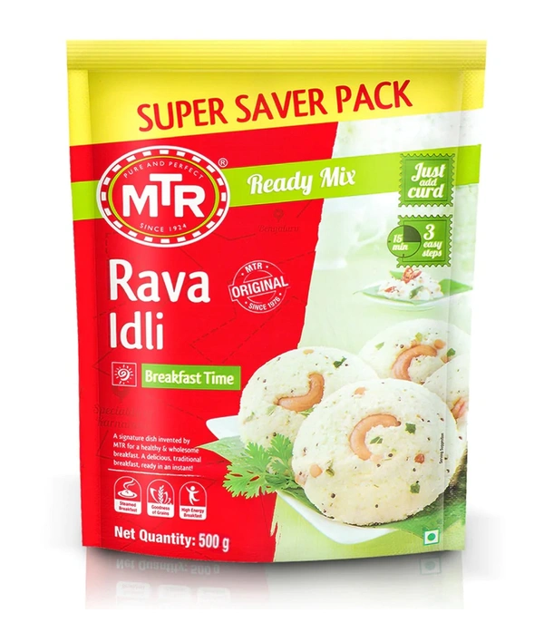 MTR READY RAVA IDLI MIX - 500 GRM