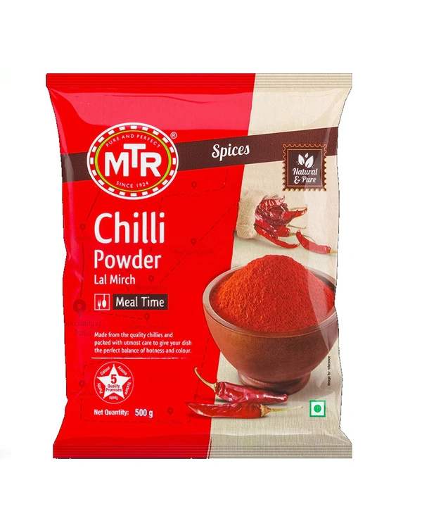 MTR CHILLI POWDER - 500 GRM
