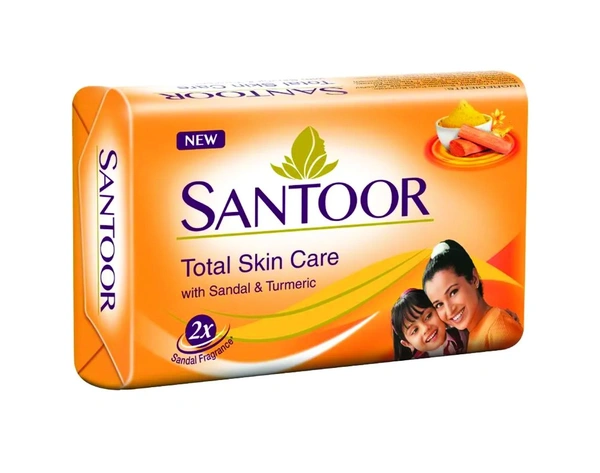 SANTOOR SANDAL & TERMERIC - 100 GRM