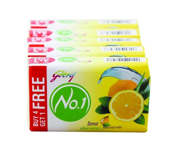 NO 1 LIME ALOE VERA - 125 GRM, 4+1
