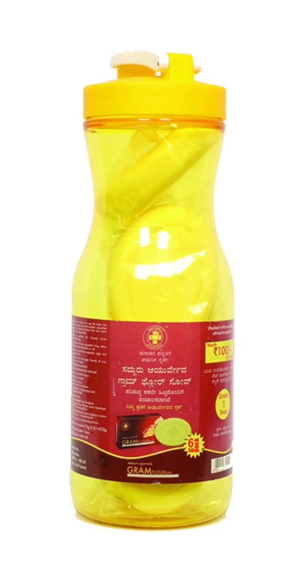 SADGURU GRAM FLOUR SOAP - 6 PSC