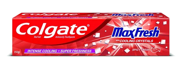 COLGATE MAX FRESH RED GEL - 150 GRM