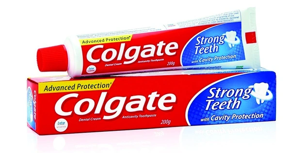 COLGATE STRONG TEETH PASTE - 200 GRM