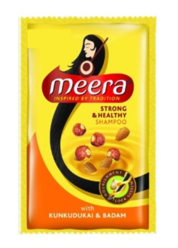 MEERA STRONG & HEALTHY SHAMPOO - 1 SHEET