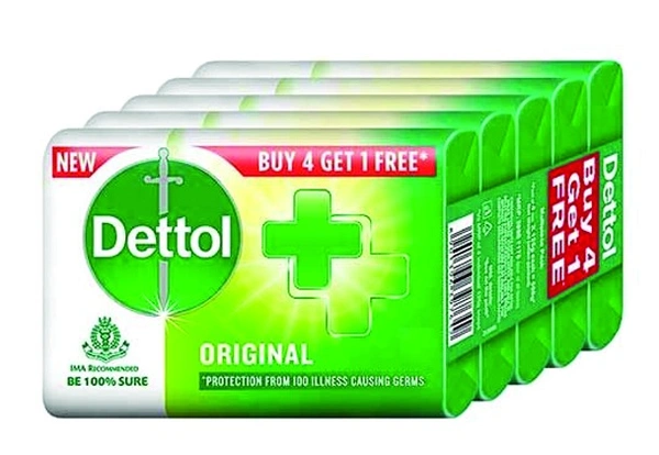 DETTOL ORIGINAL - 125G, 4+1