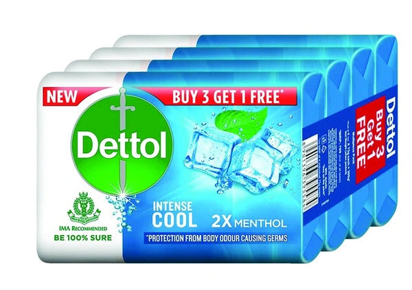 DETTOL INTENCE COOL - 75 GRM, 3+1