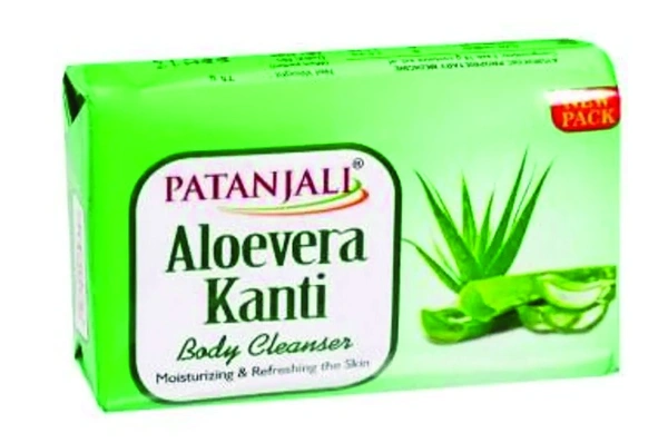PATANJALI ALOE VERA KANTI SOAP - 75 GRM