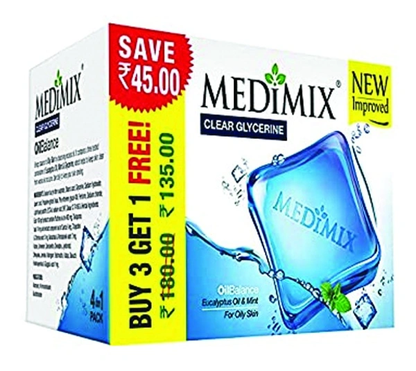 MEDIMIX OIL BALANCE - 100 GM, 3+1