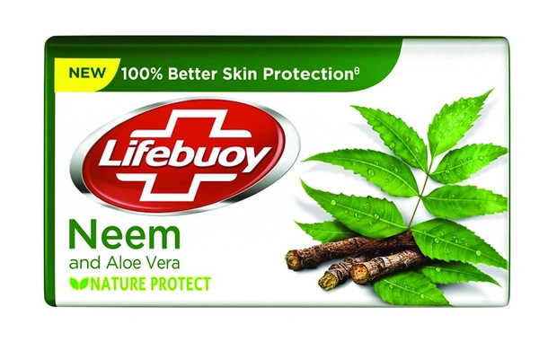 LIFE BUOY NEEM & ALOE VERA - 100 GRM, LIFE BOY