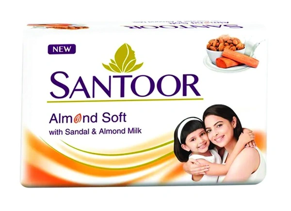 SANTOOR ALMOND SOFT - 100 GRM