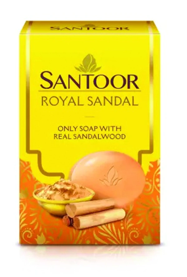 SANTOOR ROYAL SANDAL - 75 GRM