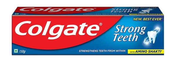 COLGATE STRONG TEETH PASTE - 150 GRM