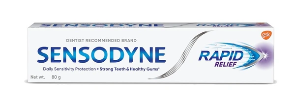 SENSODYNE RAPID RELIEF - 80 GRM