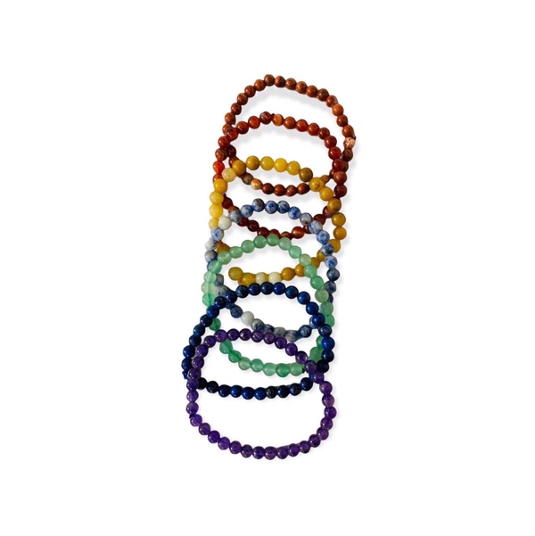 7 Chakra Bundle Set (7Bracelets) - Standard, Multi
