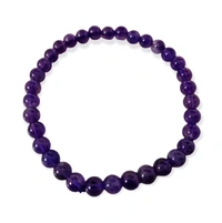 Amethyst  Bracelet 6mm - FS