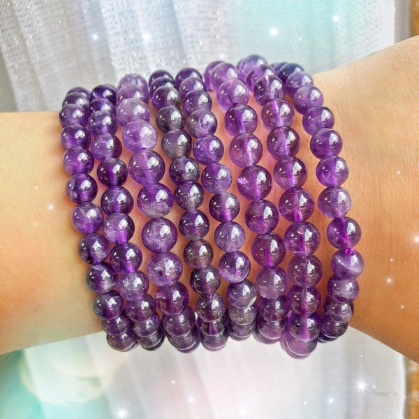 Amethyst Bracelet 8mm