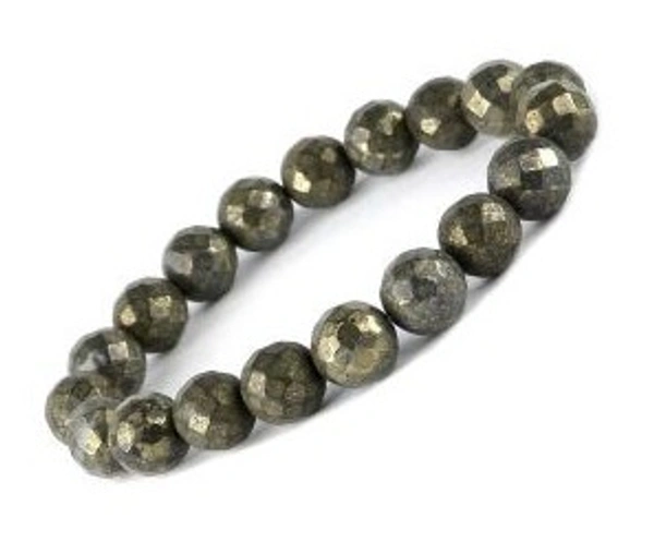 11:11 Pyrite (Money Manifestation Band) - 8mm, silver