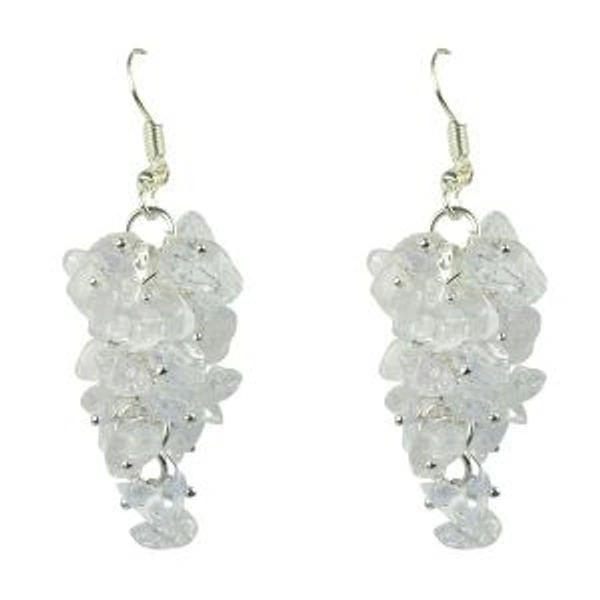 Clear Quartz Danglers