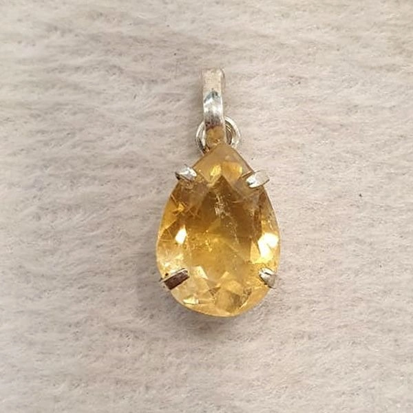 Citrine /Sunela Gemstone Pendent 