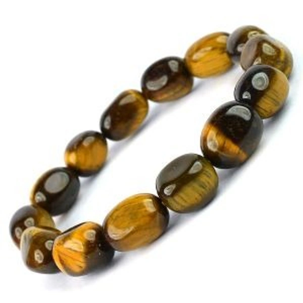 Tiger's Eye Tumbled Bracelet