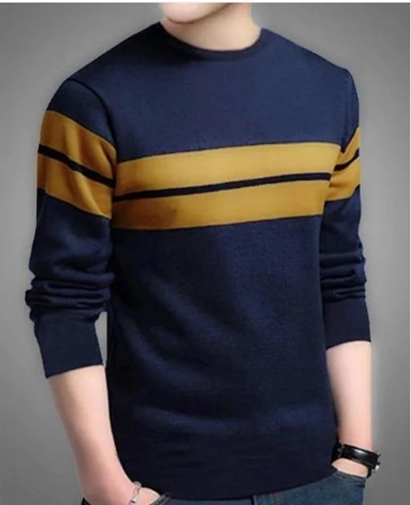 Trendy Trond Regular Fit Full Sleeve Cotton-blend Men's T-shirt - XL