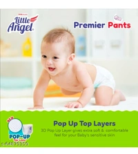 Little Angel Premier Baby Diaper Pants, New Born - 28 CountName: Little Angel Premier Baby Diaper Pants, New Born - 28 CountProduct Name: Little Angel Premier Baby Diaper Pants, New Born - 28 CountSize: XSNet Quantity (N): 1Little angel Premier pants are made specially for the Indian baby. Country of Origin: India - S-36 Pants