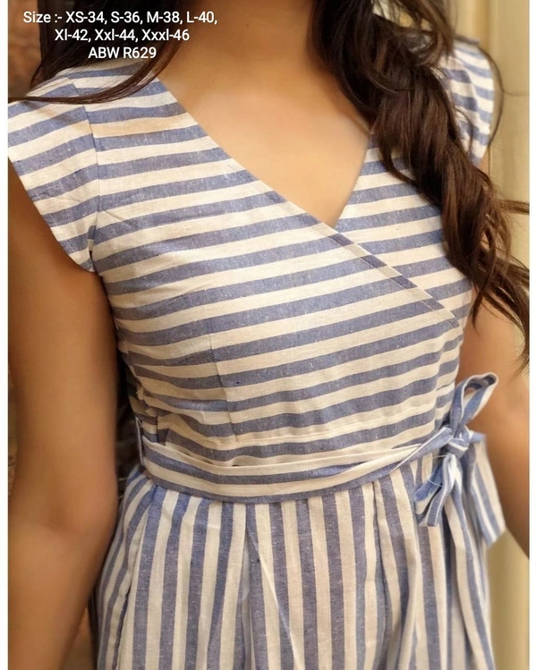 🛍️ *READY TO DISPATCH 🤩 🛍️ READY TO DISPATCH* 🤩This Jumpsuit  Is Light In Weight And Perfect For Daily Wear. Best Use For Special Occasion And Office Wear Collections. Designed With Absolute Perfection, This Jumpsuit Is Soft Against The Skin And Will Keep You At Ease. 😉Code:- ABW R629 Size :- XS-34, S-36, M-38, L-40, Xl-42, Xxl-44, Xxxl-46 - xl