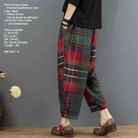 🛍️ *READY TO DISPATCH 🤩 🛍️ READY TO DISPATCH* 🤩Summer Loose Large Size Retro Printing Poly Pants... 👖All New Design Fresh PantsABW R480GABW R497BABW R462DABW R462A*ABW R454(Tunic)*USP of these Pants✔️Premium Quality Soft poly linen Fabric ✔️Unique Design✔️Can be paired up with any comfortable Tees n shirts✔️ Comfortable wearSizes availableL ( 28-30-32)XL ( 34-36 )XXL ( 38-40 ) - M