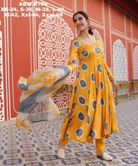 *READY TO DISPATCH* 🤩 🛍️ *READY TO DISPATCH*Yellow & Grey Tie- Dye suit  paired with  tabby dupatta. ABW R709Size :-XS-34, S-36, M-38, L-40, Xl-42, Xxl-44, Xxxl-46 Fabric – Cotton Muslin*Price:- 1399 Free Shipping*               *kurti+dupatta* 📌 Less on bulk Qty🛍 Happy Shopping 🛍#fashion #ootd #iluvabw #instafashion*READY TO DISPATCH* 🤩 🛍️ *READY TO DISPATCH* - M