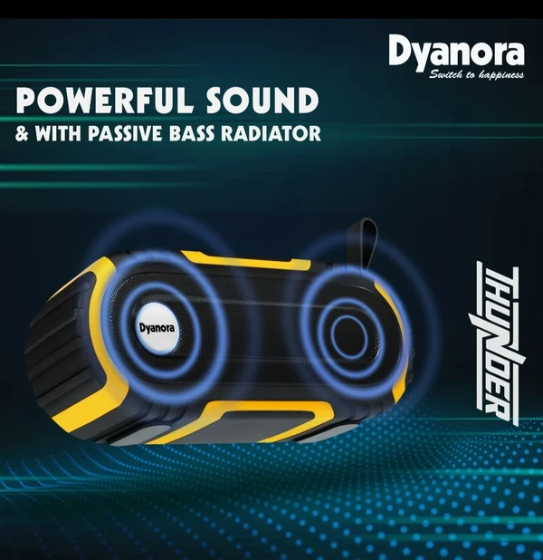 Dyanora BT Speaker Dyanora Thunder BT Speaker 10W