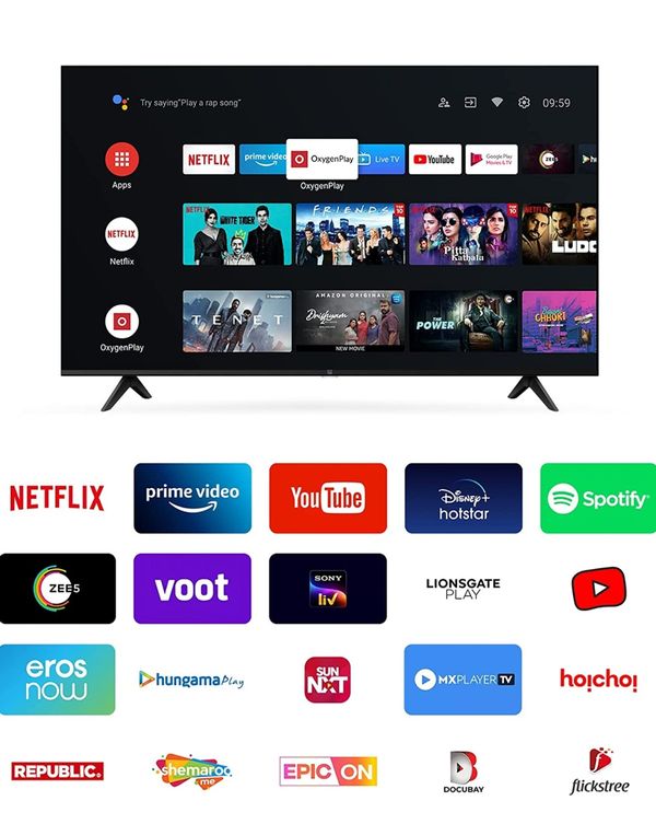 OnePlus LED T.V. oneplus 50 inches t.v. 4k ultra HD and smart android T.V. - 50 inches
