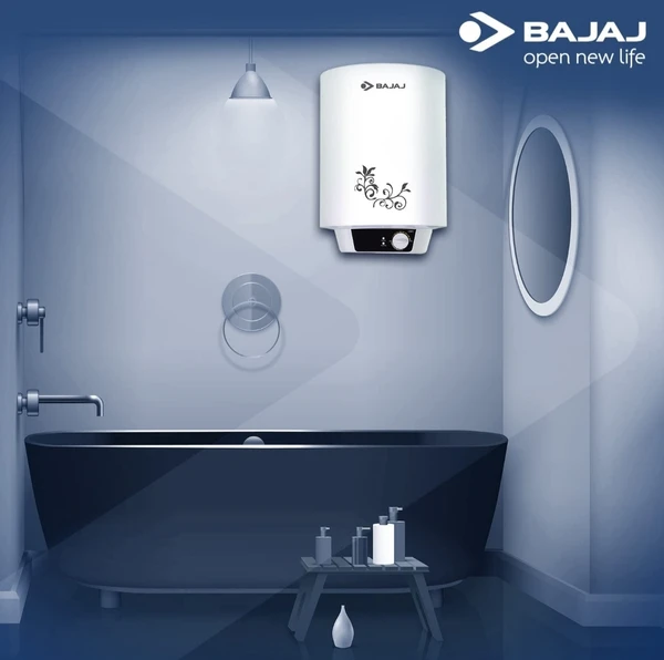 Bajaj New Shakti Neo 15L - 4 Star Water Heater  - White