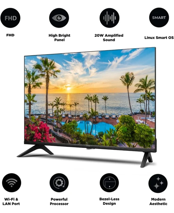 VU TV  Vu 43 inches Full HD Smart LED TV 43GA 