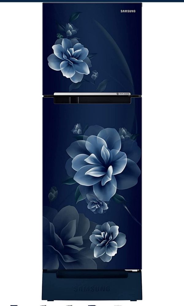 Samsung FF Samsung 253L 2 Star Frost-Free Refrigerator ( Camellia Blue)