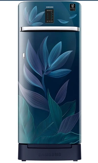 Samsung DC Samsung 225 L 4 Star Inverter Single Door Ref - Paradise Blue, 225Ltrs