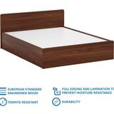 Solimo  Amazon Brand - Solimo Madray Queen Size Engineered Wood Bed with Box Storage  - Queen Size
